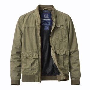 American Rag Men's Khaki Field Jacket